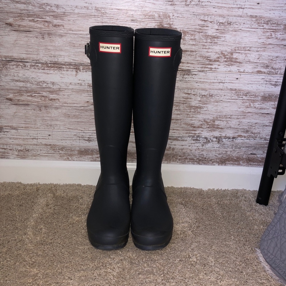 Hunter Grey Matte Boot - Picture 3 of 6